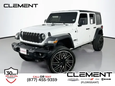 White 2024 Jeep Wrangler Sport S for sale in Florissant, MO
