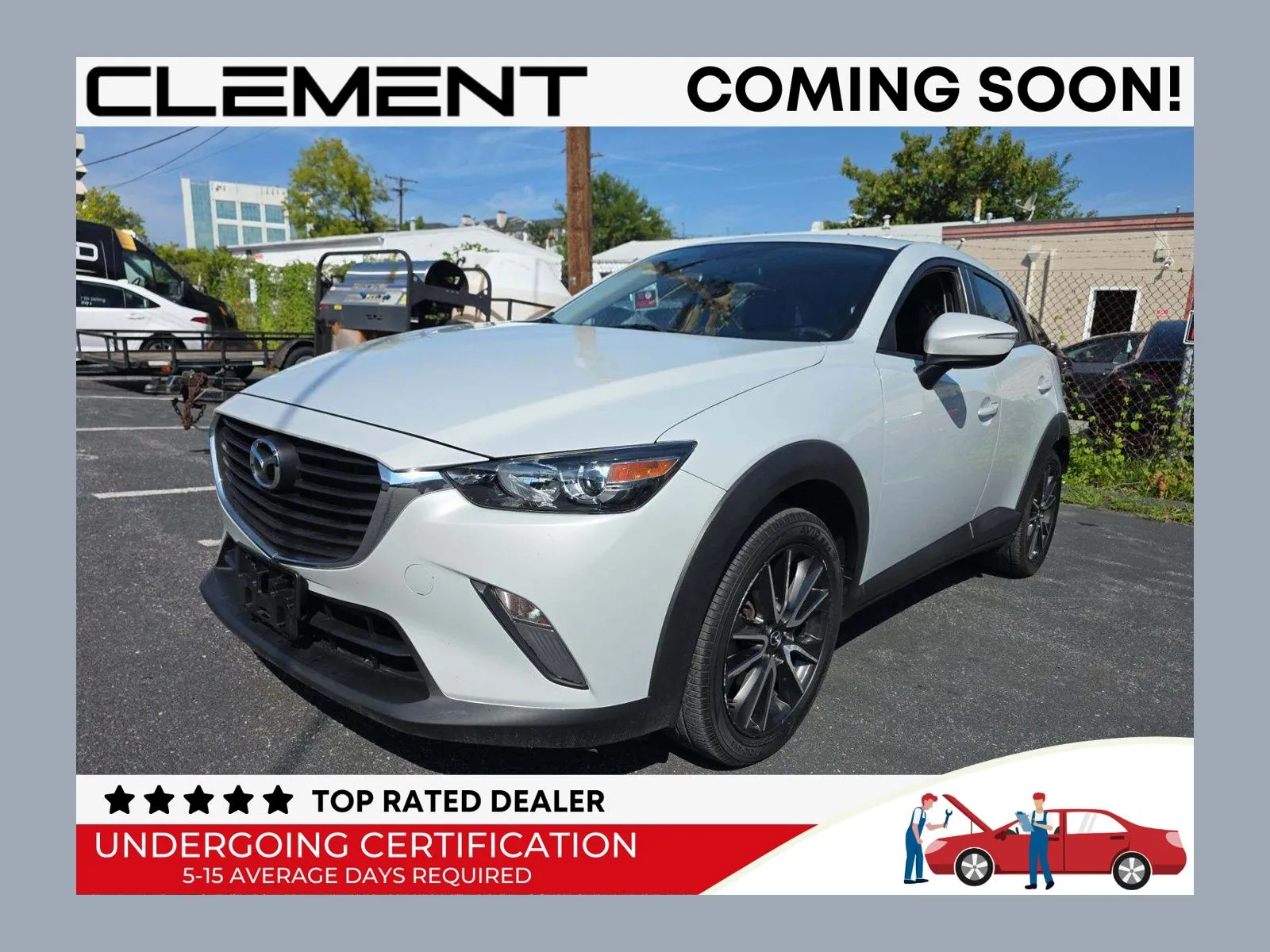White 2017 Mazda CX-3 Touring for sale in Florissant, MO