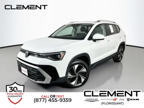 White 2025 Volkswagen Taos 1.5T SE for sale in Florissant, MO