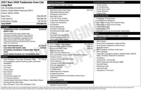 Photos of 2027 Ram 3500 Tradesman for sale in Florissant, MO at Clement Chrysler Dodge Jeep Ram Florissant
