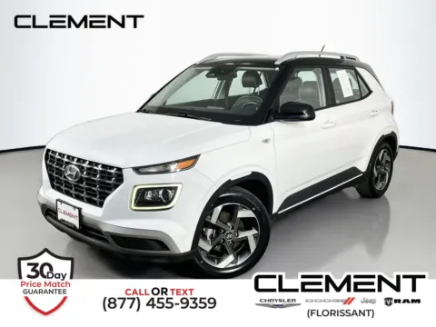 White 2023 Hyundai Venue Limited for sale in Florissant, MO