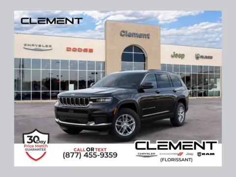 Black 2026 Jeep Grand Cherokee L Laredo for sale in Florissant, MO