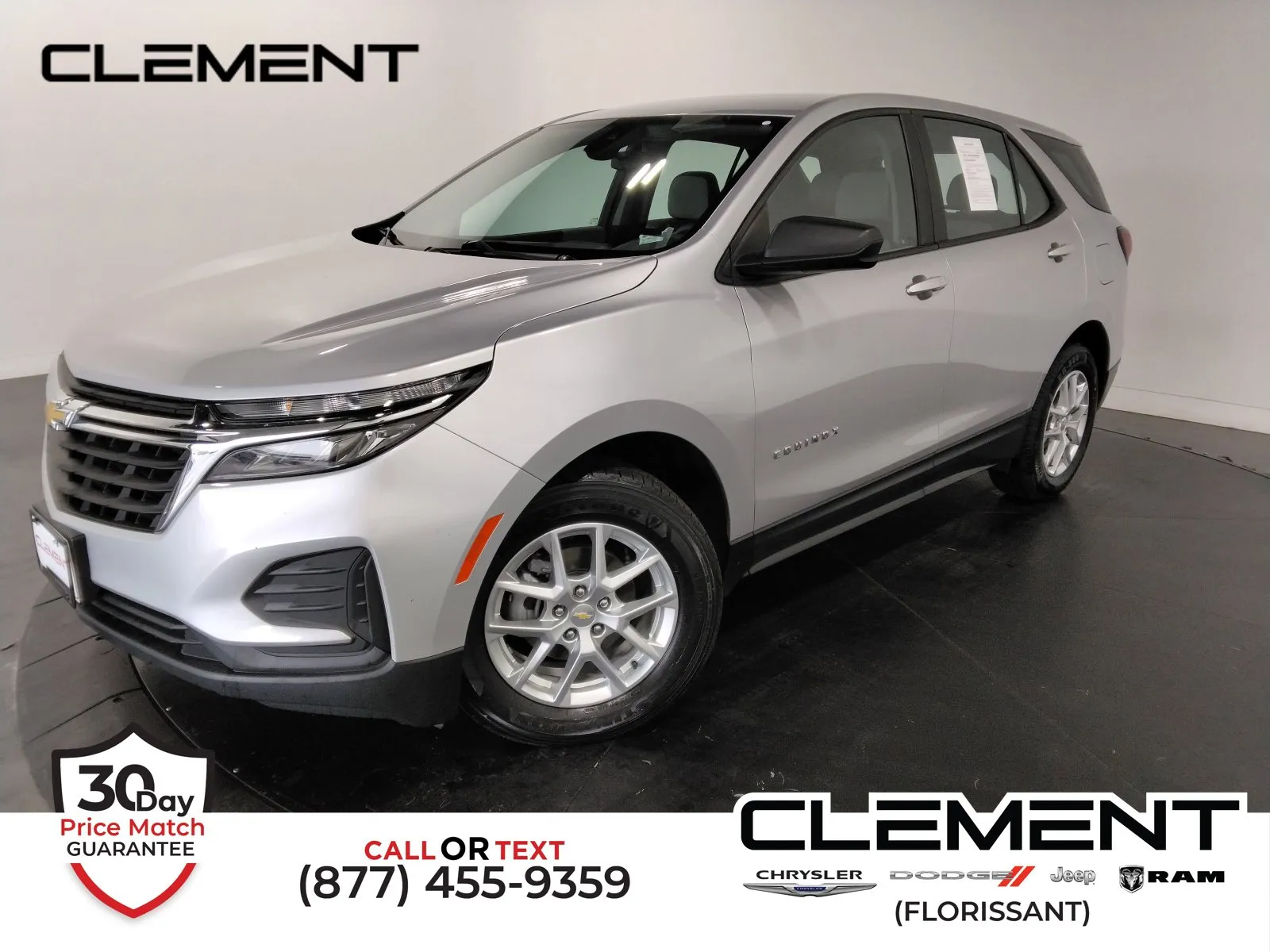 Silver 2022 Chevrolet Equinox LS for sale in Florissant, MO