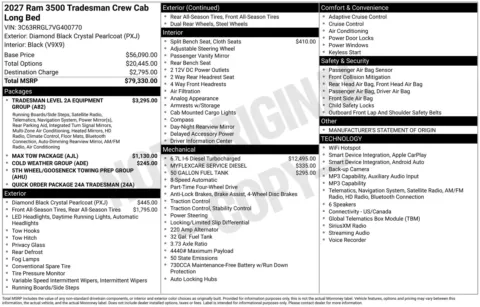 Photos of 2027 Ram 3500 Tradesman for sale in Florissant, MO at Clement Chrysler Dodge Jeep Ram Florissant