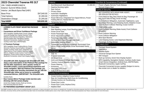 More photos of 2023 Chevrolet Traverse RS at Clement Chrysler Dodge Jeep Ram Florissant, MO