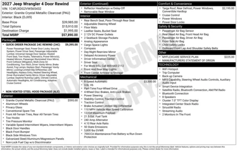 Photos of 2027 Jeep Wrangler for sale in Florissant, MO at Clement Chrysler Dodge Jeep Ram Florissant
