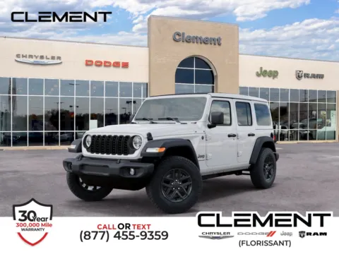 White 2027 Jeep Wrangler Sport S for sale in Florissant, MO