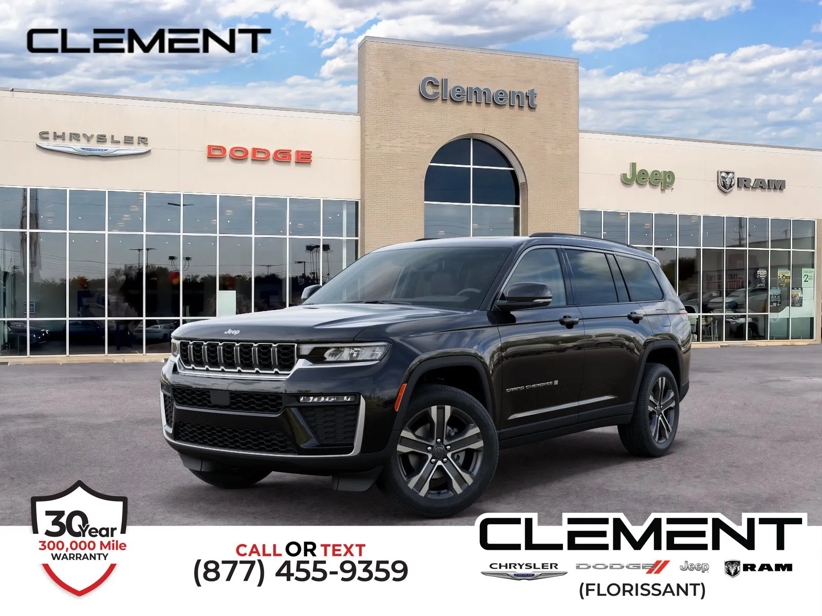 Black 2027 Jeep Grand Cherokee L Limited for sale in Florissant, MO