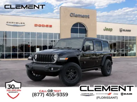 Black 2027 Jeep Wrangler Willys for sale in Florissant, MO