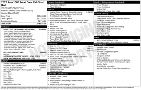 Photos of 2027 Ram 1500 Rebel for sale in Florissant, MO at Clement Chrysler Dodge Jeep Ram Florissant
