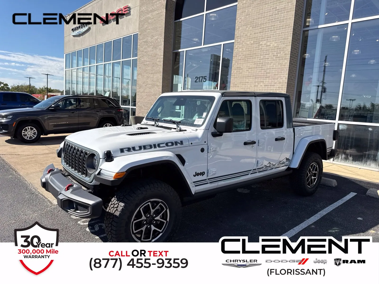 White 2026 Jeep Gladiator Rubicon for sale in Florissant, MO