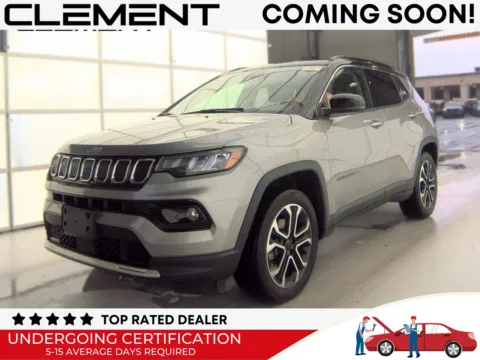 Silver 2022 Jeep Compass Limited for sale in Florissant, MO