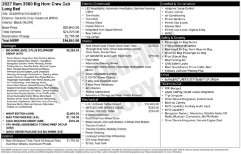 Photos of 2027 Ram 3500 Big Horn for sale in Florissant, MO at Clement Chrysler Dodge Jeep Ram Florissant