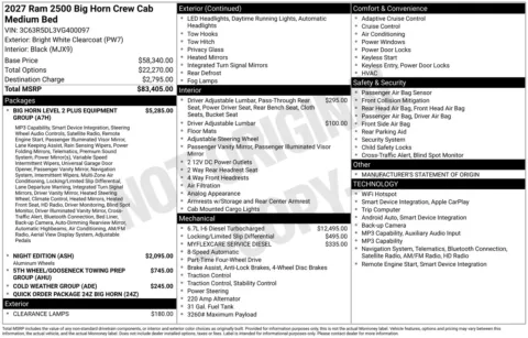 Photos of 2027 Ram 2500 Big Horn for sale in Florissant, MO at Clement Chrysler Dodge Jeep Ram Florissant