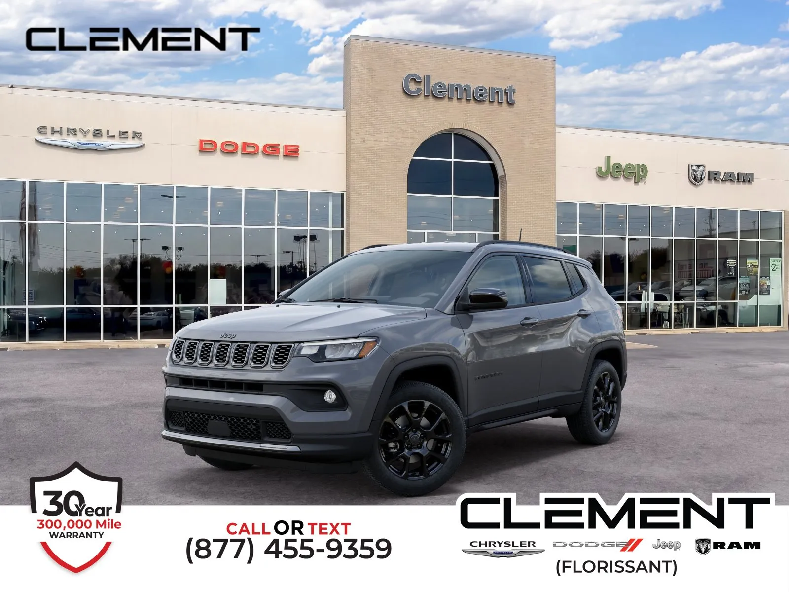 Gray 2027 Jeep Compass Latitude for sale in Florissant, MO