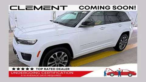 White 2023 Jeep Grand Cherokee Overland for sale in Florissant, MO