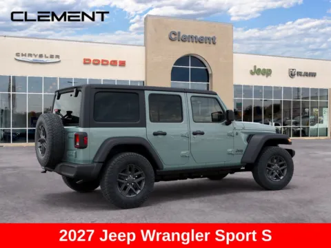 More photos of 2027 Jeep Wrangler Sport S at Clement Chrysler Dodge Jeep Ram Florissant, MO