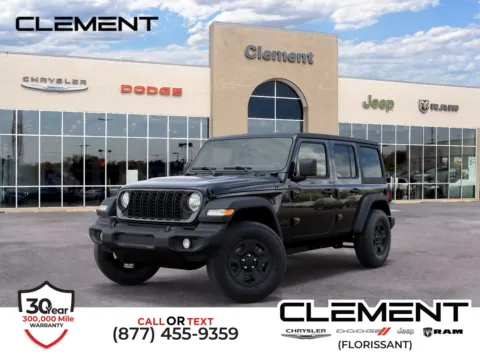 Black 2026 Jeep Wrangler Sport for sale in Florissant, MO