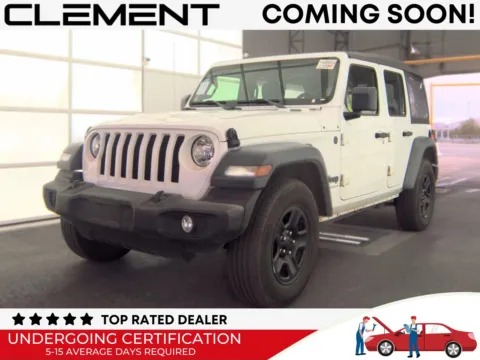 White 2023 Jeep Wrangler Sport for sale in Florissant, MO