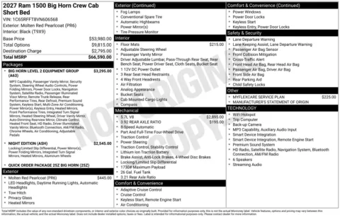 Photos of 2027 Ram 1500 Big Horn/Lone Star for sale in Florissant, MO at Clement Chrysler Dodge Jeep Ram Florissant