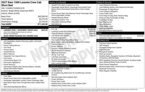 Photos of 2027 Ram 1500 Laramie for sale in Florissant, MO at Clement Chrysler Dodge Jeep Ram Florissant