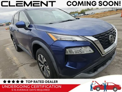 Blue 2021 Nissan Rogue SV for sale in Florissant, MO