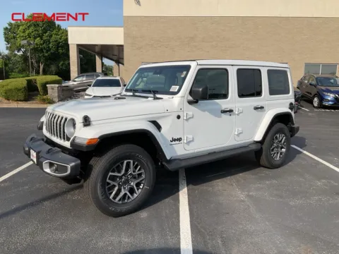 White 2025 Jeep Wrangler Sahara for sale in Florissant, MO