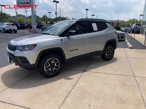 Photos of 2024 Jeep Compass Trailhawk for sale in Florissant, MO at Clement Chrysler Dodge Jeep Ram Florissant