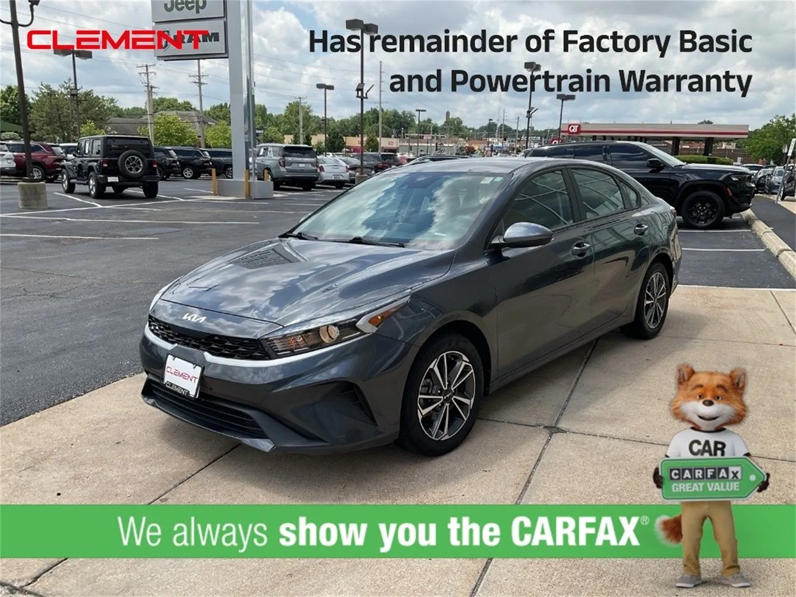 Gray 2023 Kia Forte LXS for sale in Florissant, MO