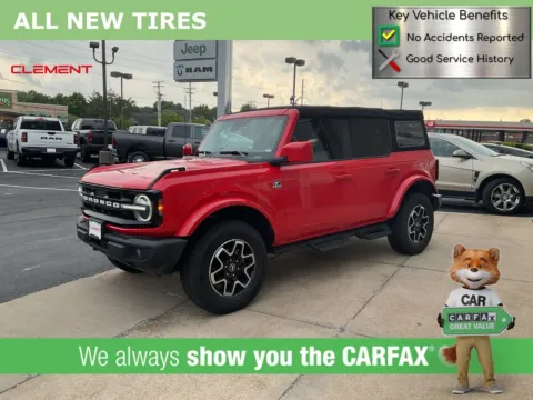 Red 2022 Ford Bronco Outer Banks for sale in Florissant, MO