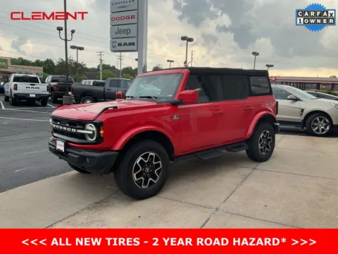 Red 2022 Ford Bronco Outer Banks for sale in Florissant, MO
