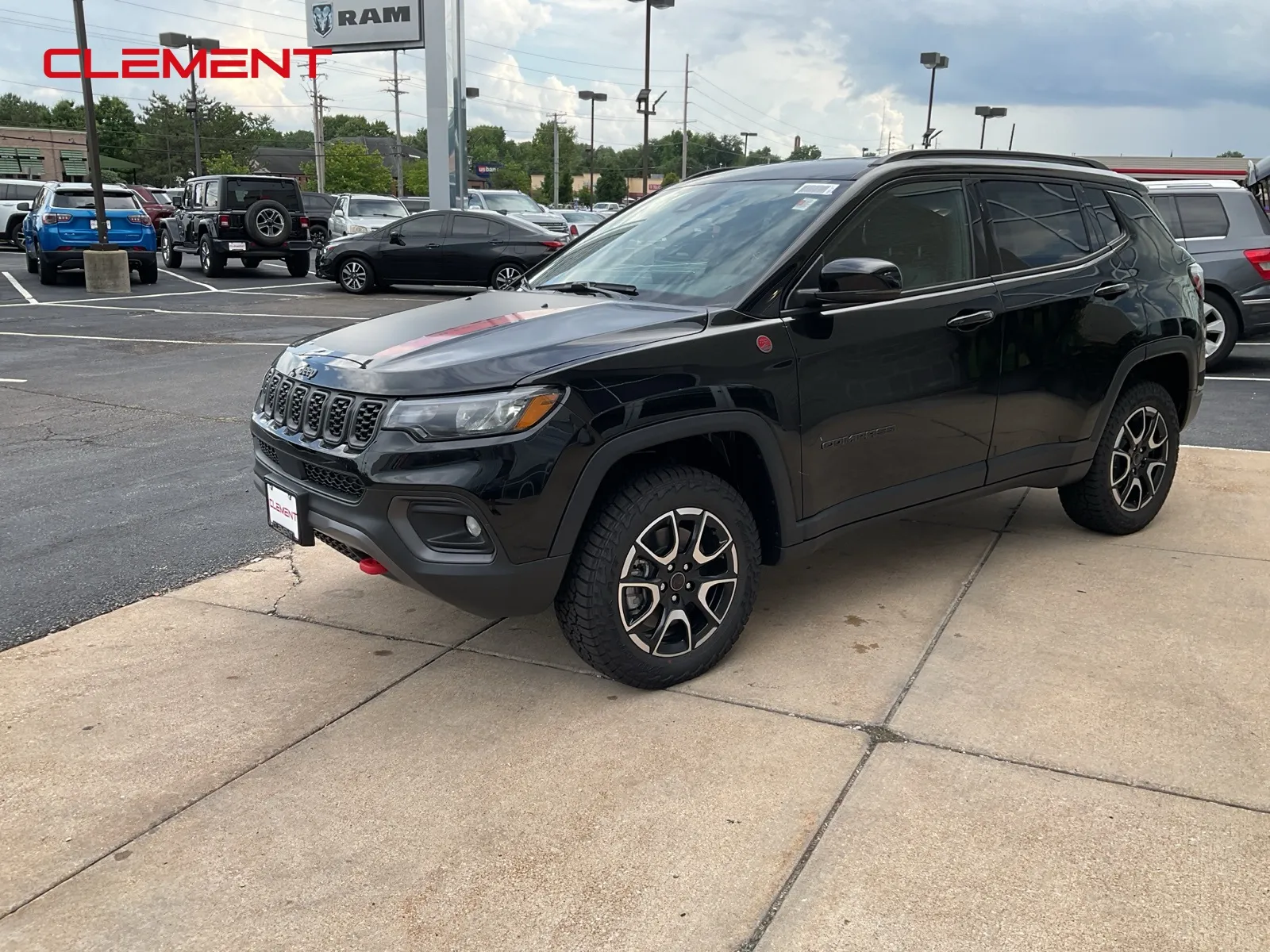 Black 2025 Jeep Compass Trailhawk for sale in Florissant, MO