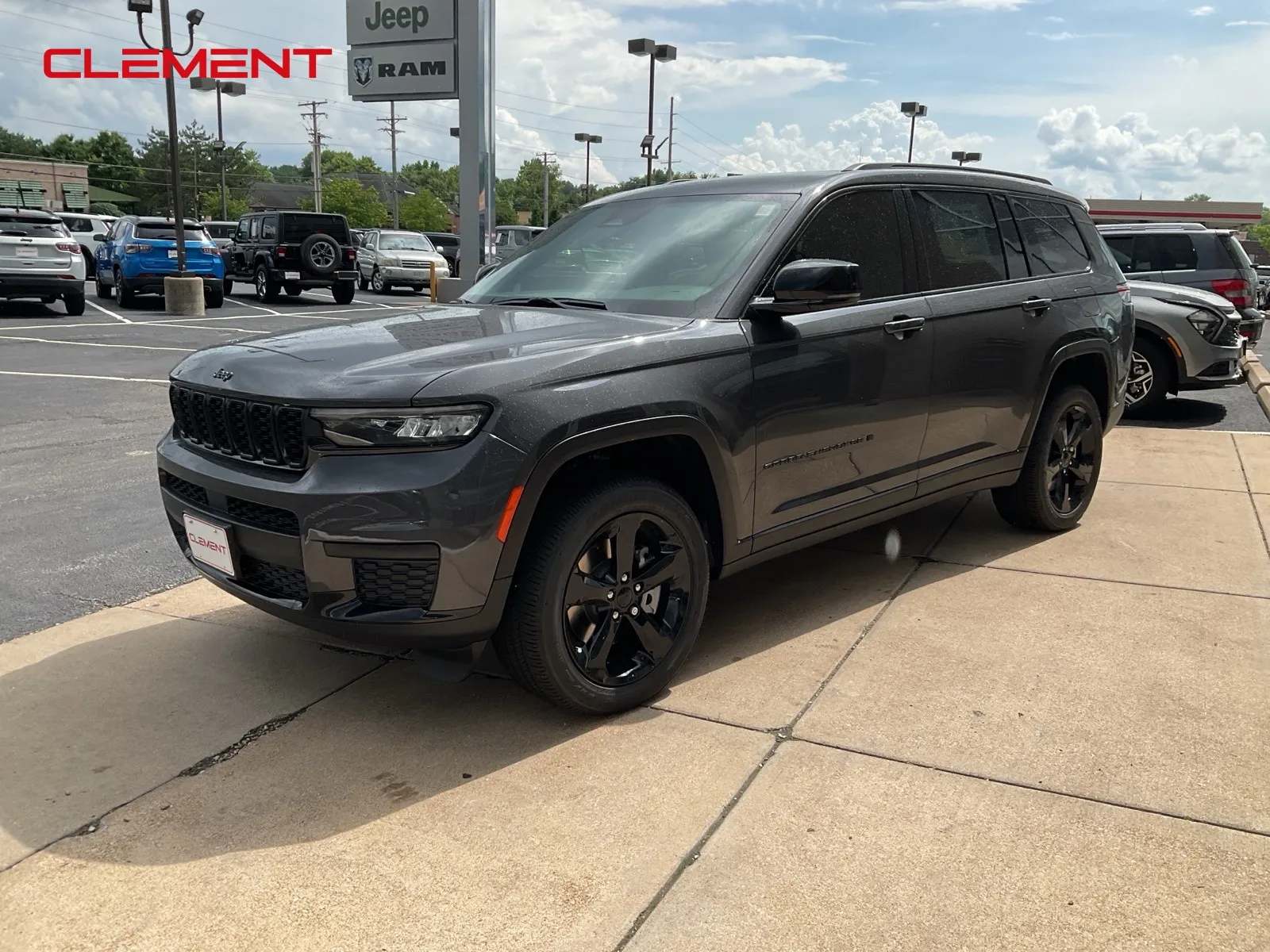 Gray 2025 Jeep Grand Cherokee L Altitude X for sale in Florissant, MO