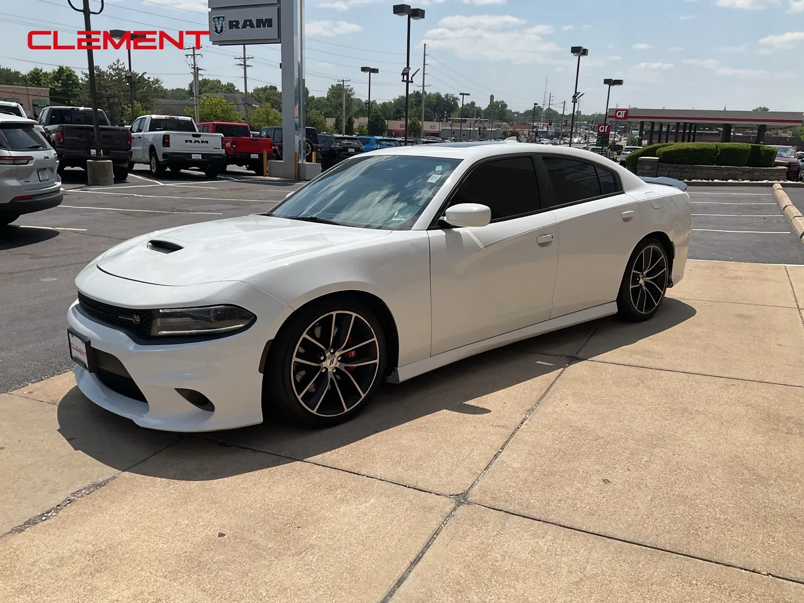 White 2017 Dodge Charger R/T Scat Pack for sale in Florissant, MO