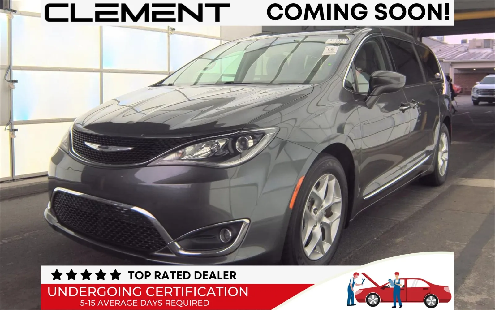 Gray 2017 Chrysler Pacifica Touring L for sale in Florissant, MO