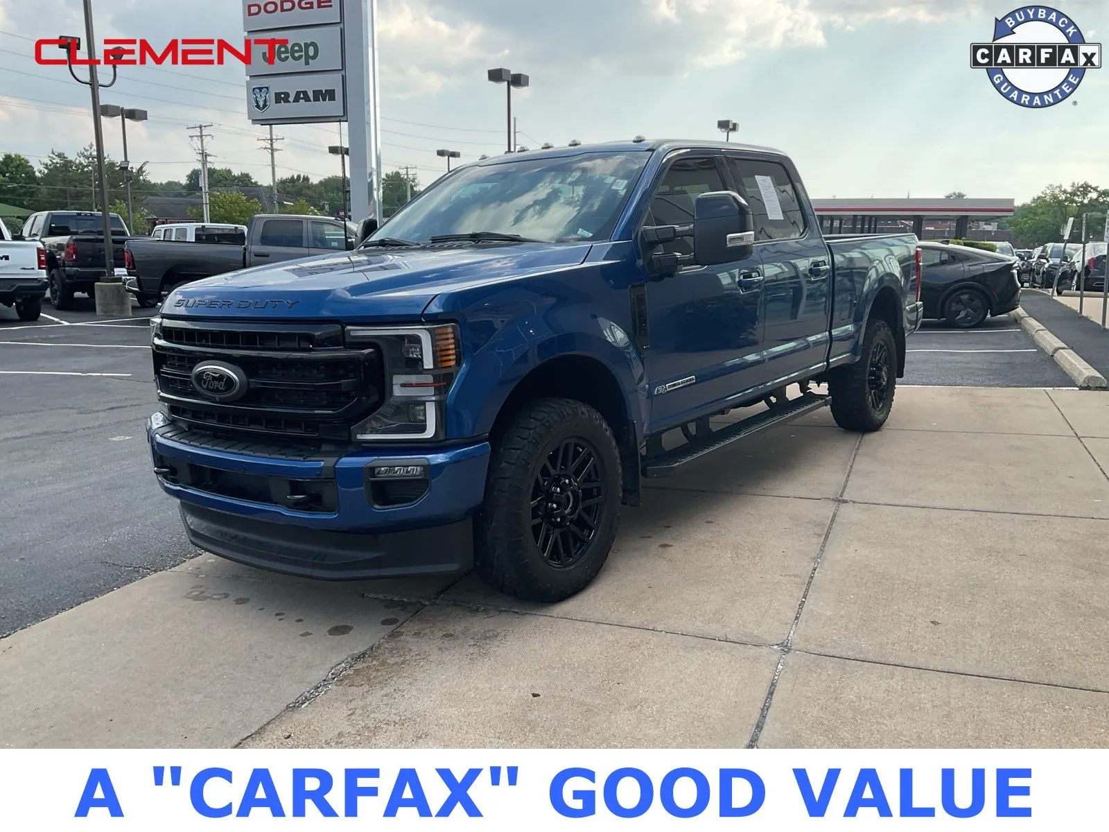 Blue 2022 Ford F-250SD Lariat for sale in Florissant, MO