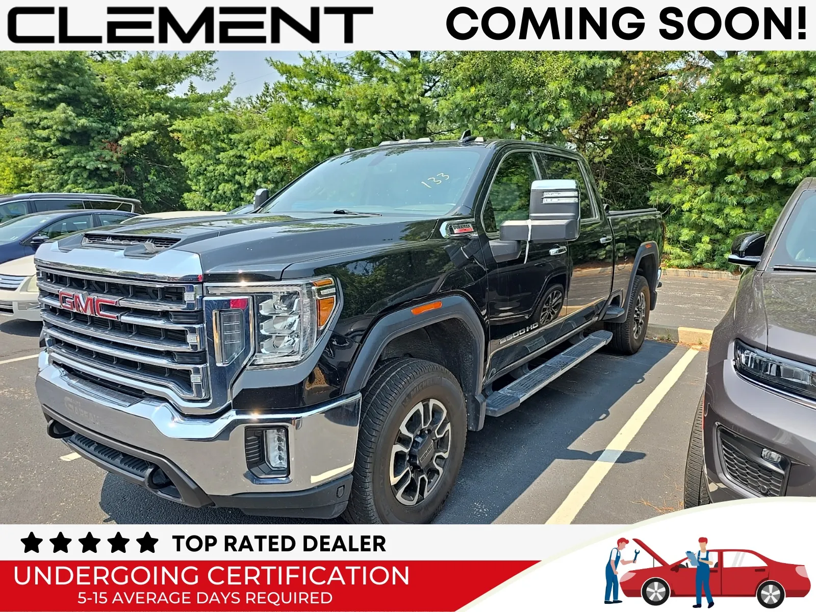 Black 2020 GMC Sierra 2500HD SLT for sale in Florissant, MO