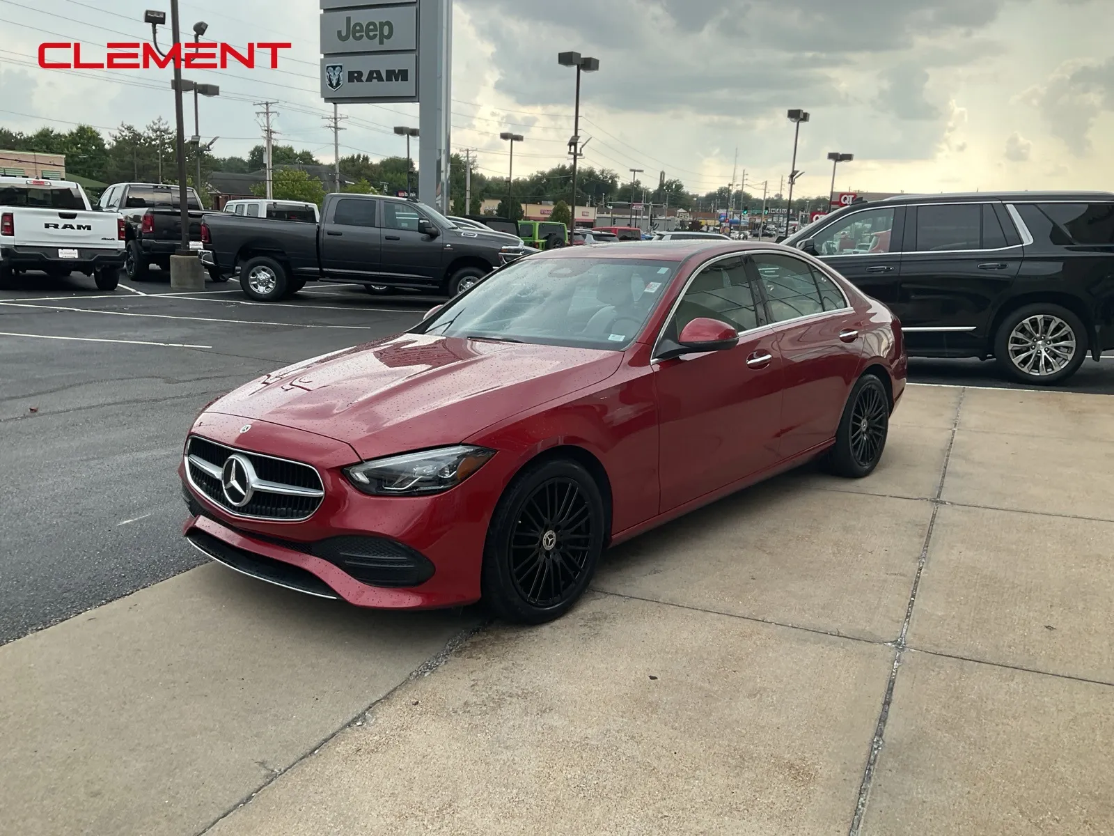 Red 2023 Mercedes-Benz C-Class C 300 for sale in Florissant, MO