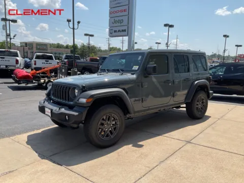 Blue 2025 Jeep Wrangler Sport S for sale in Florissant, MO