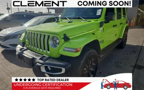 Green 2021 Jeep Wrangler Unlimited Sahara 4xe for sale in Florissant, MO