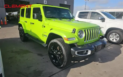 Another view of 2021 Jeep Wrangler Unlimited Sahara 4xe for sale in Florissant, MO at Clement Chrysler Dodge Jeep Ram Florissant