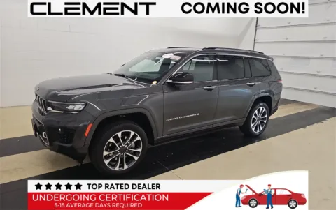 Gray 2022 Jeep Grand Cherokee L Overland for sale in Florissant, MO