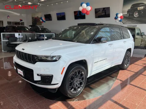 White 2025 Jeep Grand Cherokee L Summit for sale in Florissant, MO