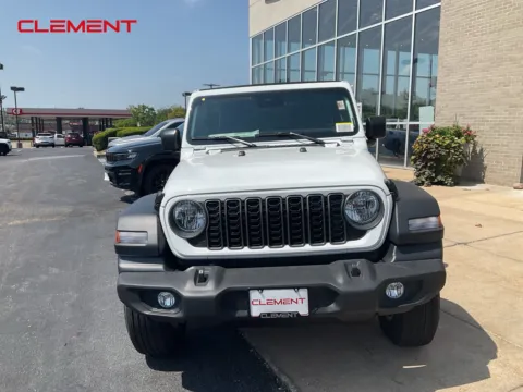 Another view of 2025 Jeep Wrangler Sport S for sale in Florissant, MO at Clement Chrysler Dodge Jeep Ram Florissant