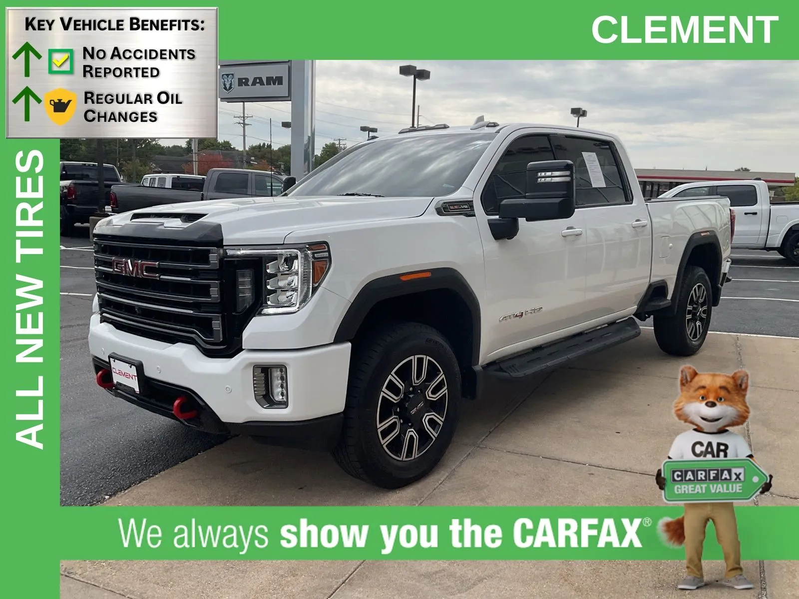 White 2023 GMC Sierra 2500HD AT4 for sale in Florissant, MO