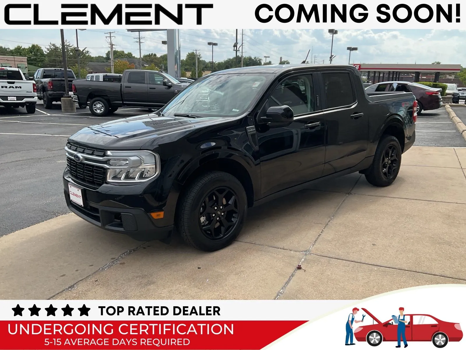 Black 2023 Ford Maverick Lariat for sale in Florissant, MO