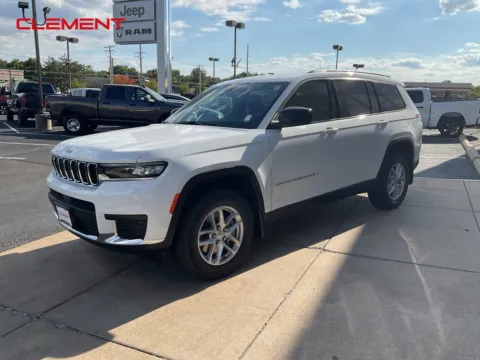 White 2025 Jeep Grand Cherokee L Laredo for sale in Florissant, MO