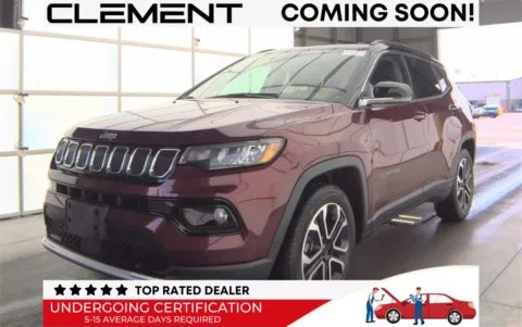 Red 2022 Jeep Compass Limited for sale in Florissant, MO