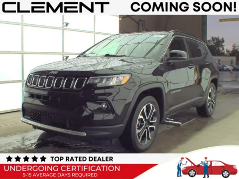 Black 2023 Jeep Compass Limited for sale in Florissant, MO