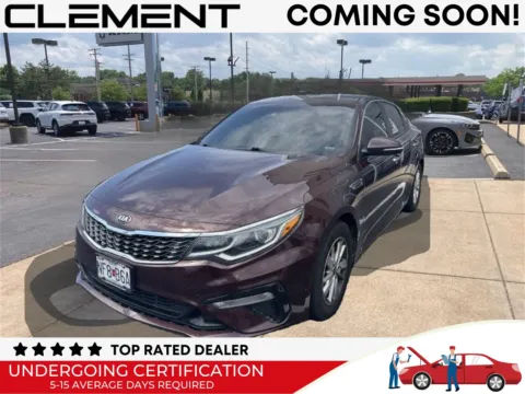 Red 2019 Kia Optima LX for sale in Florissant, MO